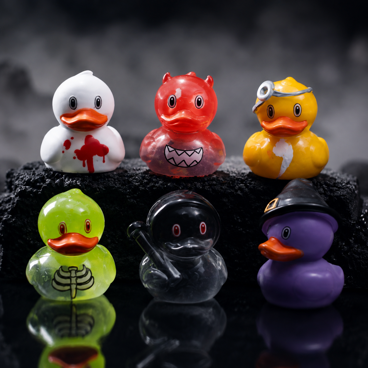 6-Pice Horror Duck Set